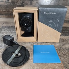 SimpliSafe Simplicam SSCM1 Indoor Wired Wi-Fi HD Security Camera