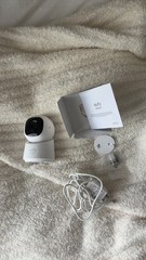 eufy Indoor Cam C220 2K Pan/Tilt Wi-Fi IP Indoor Surveillance Camera White