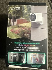 Lot Of 2 Cam v4 Wi-Fi 2.5K QHD Plug-In Smart Security Camera Night Vision A3