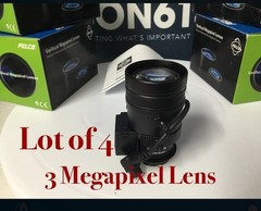 Lot of 4 Pelco 13M15-50 3 Megapixel Lenses W/ 15-50mm For Security Camera NEW!