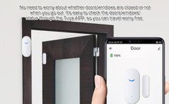WiFi Smart Door Window Sensor Detector Safe Alarm for Alexa Google Home Lot