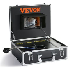 7x30m 12LED IP68 Waterproof Sewer Camera & 16GB SD & Adjustable