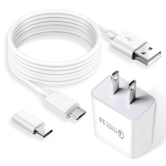 10 FT Charging Power Cable Cord 9V for Arlo Pro Pro2, Q, GO, Arlo Essential Spot
