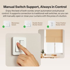 SONOFF Zigbee Roller Shutter Timer Curtain Switch Smart Scene Automation Control