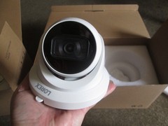 4X Lorex LNE 9252-C 4K Dome IP Camera LNE9252C with Audio 30 FPS
