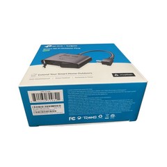 TP-Link Tapo Smart Wi-Fi Weatherproof Dual Outlet Outdoor Plug, Matter Certified