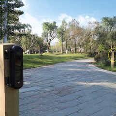 HTZSAFE Solar Wireless Driveway Alarm System No Wiring No Need Replace Battery