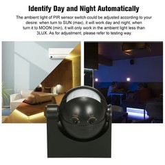 AC 110V-240V PIR Infrared Motion Sensor 180 Degree Motion Detection Delay3494