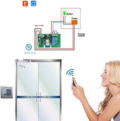 Wifi Wireless Smart Switch Relay Module for Smart Home 5V 5V/12V，Ba Applied to A