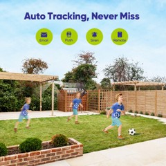 SANNCE 8CH 4K NVR 8MP POE Security Camera System PT Auto Tracking Two Way Audio