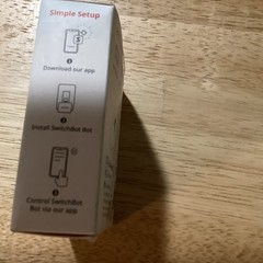 SwitchBot Bot Smart Switch Button Pusher Bluetooth Fingerbot White New in Box