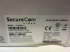 NEW SecureCom V-4020C-1 Indoor Cube Camera