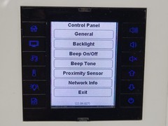 RTI KX2 In-Wall 2.8″ Touch Display Panel Home Controller, Ethernet, PoE