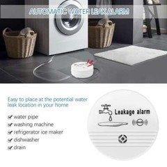 1/2/3x Automatic Water Leak Detector 90Db Water Sensor Alarm Flood Detector Home