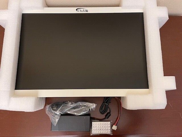 NEW Clickit TFT LCD BNC CCTV Security 27″ Color Monitor CH-L2702S HDMI DVI VGA
