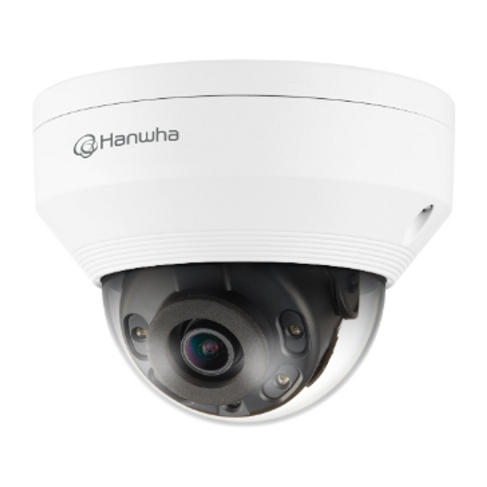 Hanwha Techwin 5MP with 2.8mm Lens Outdoor Vandal Resistant Dome Network Camera,