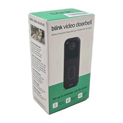 Blink Wireless Video Doorbell Black HD 2 Year battery Life