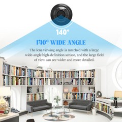 1080P Mini Camera WiFi HD IP Night Vision Home Security Cam DVR / 32GB SD Card