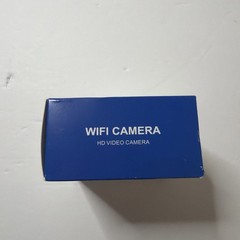 Wi-Fi IP/Network Surveillance Camera, Color, White/Blue, HD Video