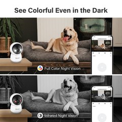 3MP WiFi Solar Camera Outdoor Waterproof Wireless Camera IR Color Night Vision