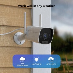 3MP Home IP Camera System Alert 10CH NVR WIFI Night Vision IP66 Waterproof