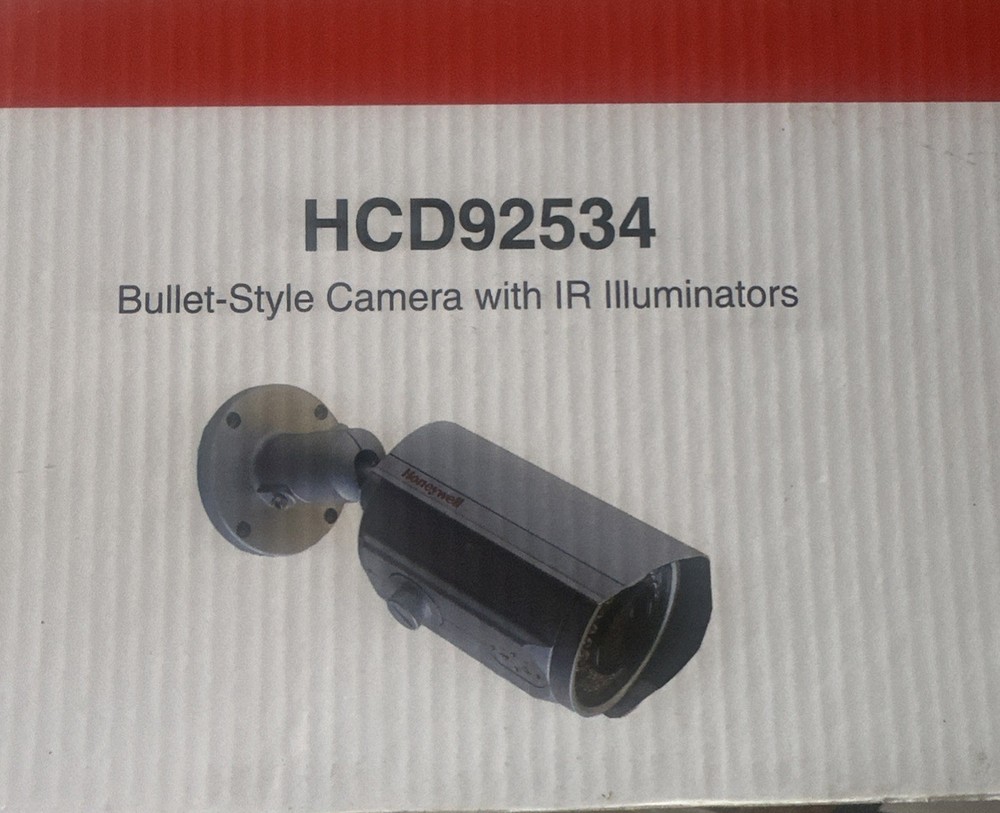 Honeywell HCD92534 Bullet Style Camera W/IR Illuminators