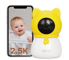 ZOSI PT Security WiFi Video Camera 3MP/4MP Remote View Baby Monitor 2-Way Audio
