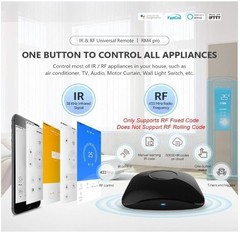 BroadLink RM4 Pro IR/RF Universal Remote Smart Hub WiFi