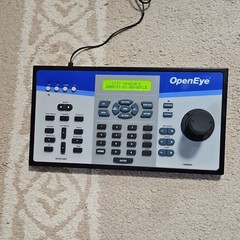 OpenEye CCTV Keyboard Remote Control Auto Scan Focus Brightness Wall Plug-In 12V