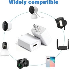 5V 2A Outdoor USB Power Adapter plug for Wyze Cam, Blink Mini Pan