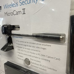 Swann Microcam 2 Wireless Security Camera System 2.4G With Receiver Brand New