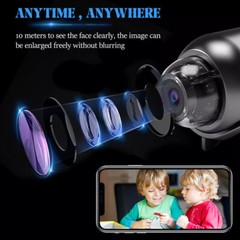32GB SD Card, HD 1080P Mini Camera WiFi Camcorder Security Cam For Home