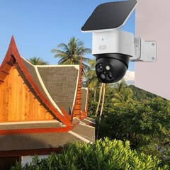 Corner Camera Mount Compatible with eufy SoloCam S340/E30/E42,eufy 4G LTE White