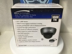 SPECO HTINT59K Security Color Camera W/ 1000TVL 2.8-12mm TWDR Weatherproof NEW!