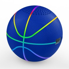 INLOOKSEEK – Cool Blue Bluetooth Speaker Ball | 10″ LED Light Show & Portable…
