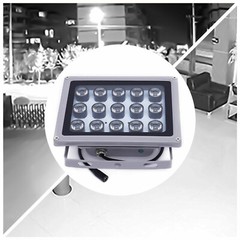 15 LED IR Infrared Night Vision Light illuminator Lamp For CCTV 30W 12V