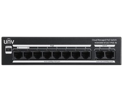 UNV 8-Port Cloud Managed PoE Switch NSW3000-8T2GT-POE-IN 120W 250m Extend NDAA