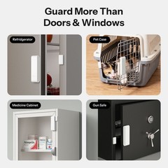 SONOFF Zigbee Wireless Door and Window Sensor, Smart Security Door Contact Alarm