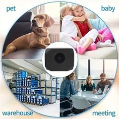 Mini Camera WiFi 1080P HD Smart Home Security Portable IP Cam Remote Monitoring