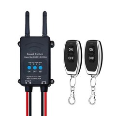 12V-76V Bluetooth Wireless Remote Control Switch, 30A Relay Module, IP67 Waterpr