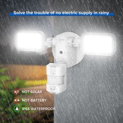 SANSI 4000lm LED Security Light Dusk to Dawn Light Sensor 30W (400W Equiv.) ETL