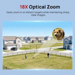 Vikylin 18×ZOOM 360 VIEW IR50M Network 8MP PTZ CAMERA POE Tracking MIC&Speaker