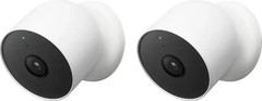 SEALED! Google Nest Security Indoor Outdoor Cameras G3AL9 (Snow) 2-Pack