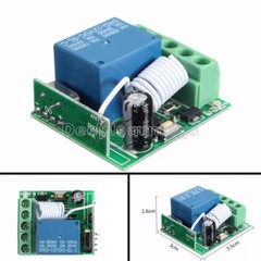 433MHZ DC 12V 10A 1CH Wireless Relay RF Remote Control Switch Receiver