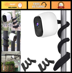 2 Pack Flexible Twist Mount for Arlo Cameras – Wall Mount Bracket, No Tools Need
