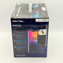NIGHT OWL 2K Wi-Fi Security System 4 Cameras 1TB NVR White Bluetooth – New Seale