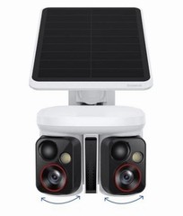 Baseus X1 Pro Outdoor Wireless Solar Security Camera Dual 3K AI Cameras (SEALED)