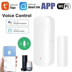 Tuya Zigbee/WiFi Smart Door Sensor Window Door Open Closed Detectors Smart Home
