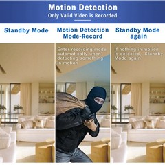 HD 1080P Mini Camera Home Wireless WiFi Security Smart Cam IR Motion Cam DVR