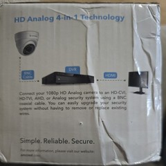 Amcrest 2.8mm HD Analog 2MP Outdoor dome Camera
